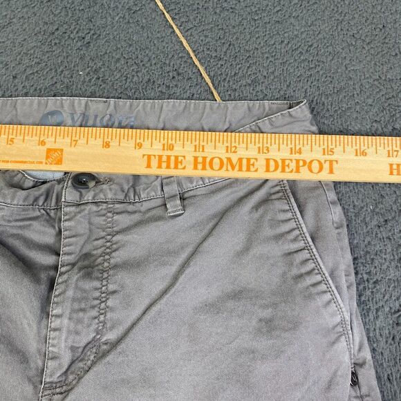 Vuori Collins Chino Meta Pants Mens Size 30 Slim Leg Casual Pale Gray v433 - Picture 9 of 13